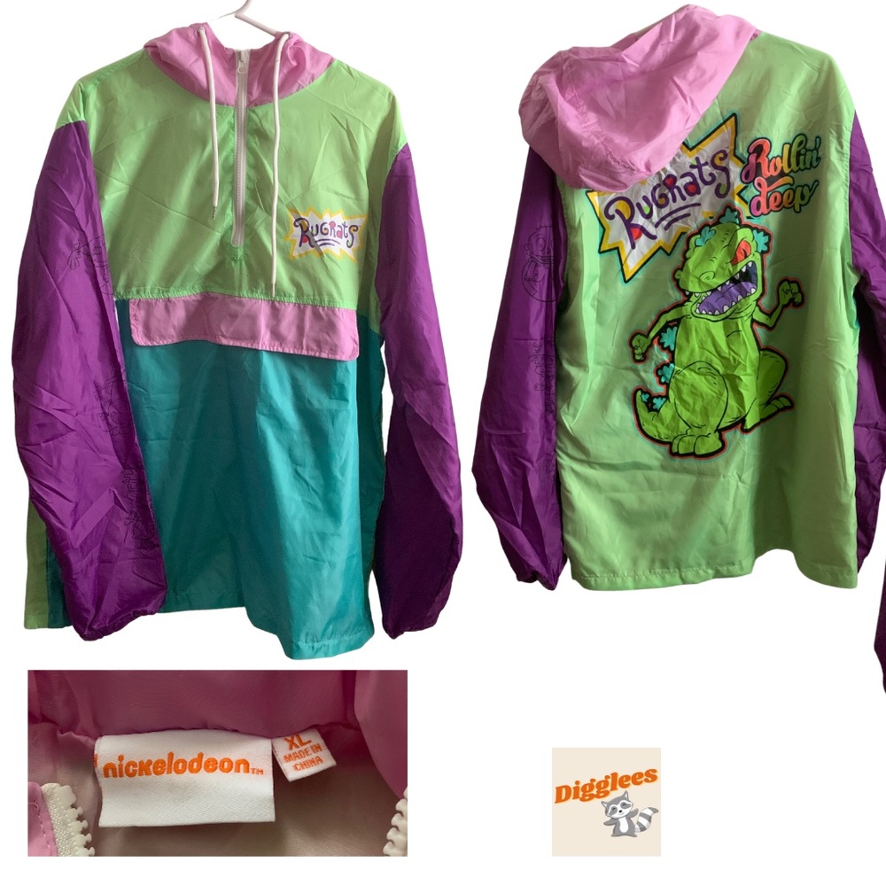 Rare Nickelodeon Vintage windbreaker